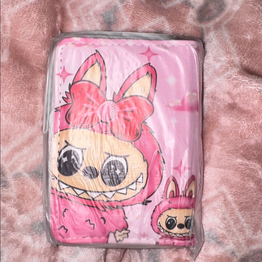 New‎ wallet inspired by the character Labubu